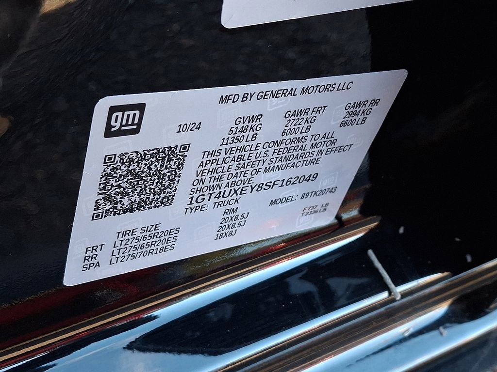 Certified 2025 GMC Sierra 2500 Denali Ultimate w/ Snow Plow Prep/Camper Package image 28