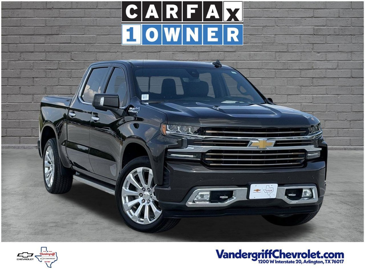 Used 2021 Chevrolet Silverado 1500 High Country w/ Technology Package AWD/4WD image 1