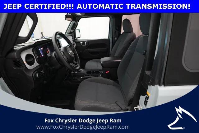 Certified 2024 Jeep Wrangler Sport image 7