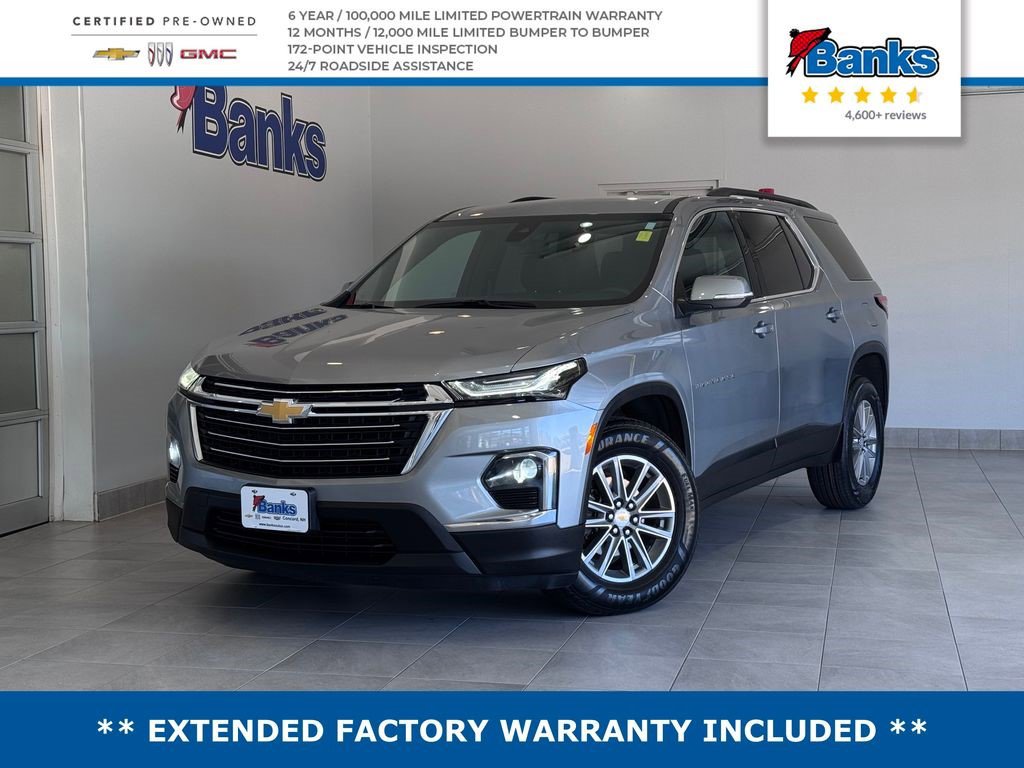 Certified 2023 Chevrolet Traverse LT AWD/4WD image 1