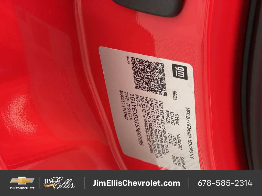 New 2025 Chevrolet Corvette Z06 image 61