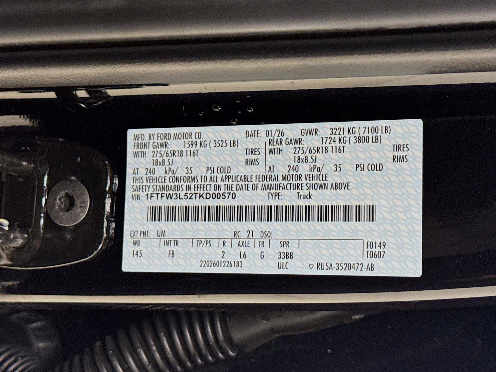 New 2026 Ford F150 XLT w/ Equipment Group 302A MID AWD/4WD image 30