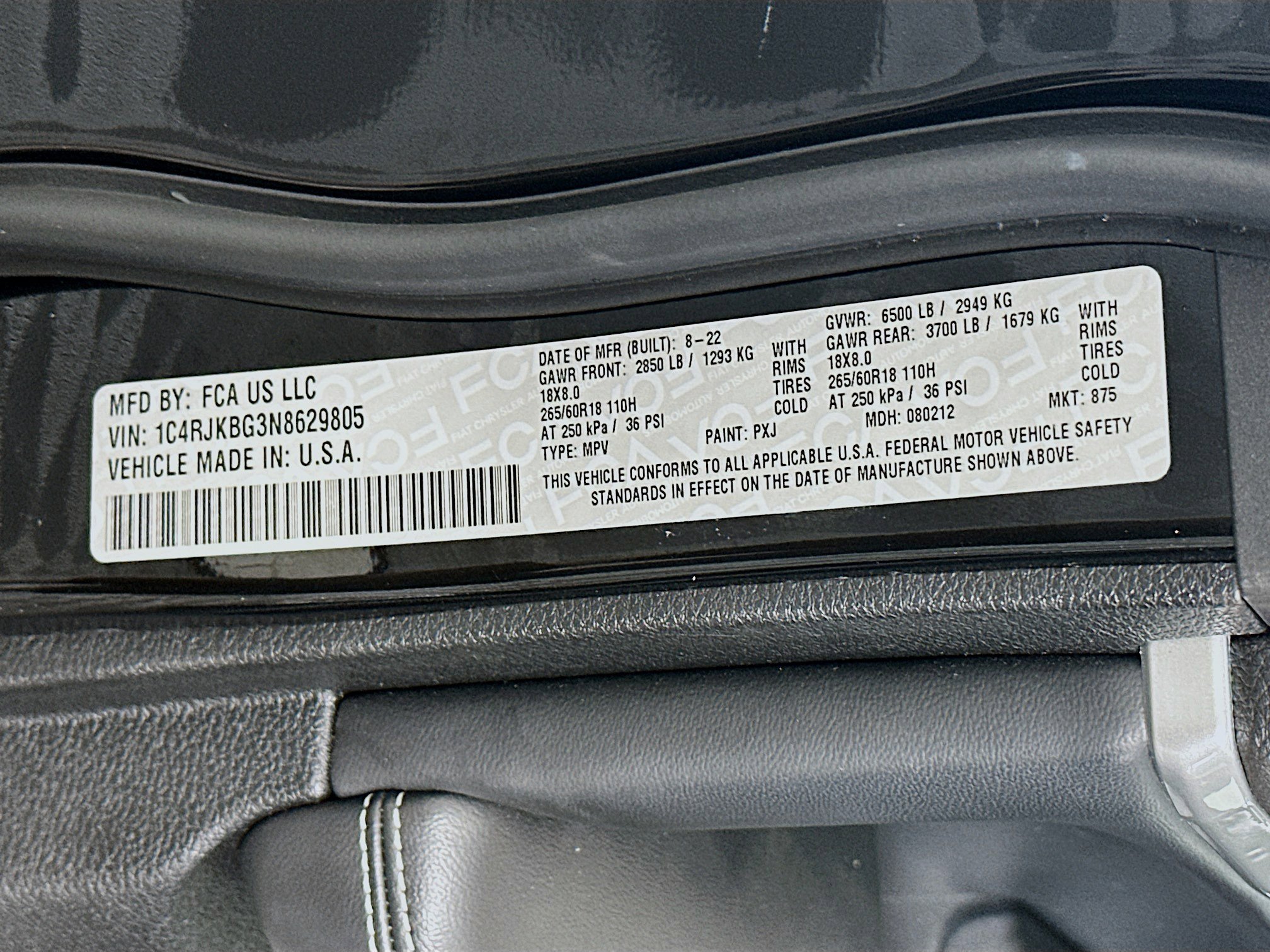 Used 2022 Jeep Grand Cherokee L Limited w/ Trailer Tow Group (B) AWD/4WD image 12