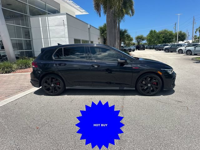 Certified 2023 Volkswagen GTI SE w/ Black Wheel Package FWD image 6