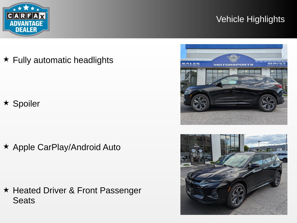 Used 2019 Chevrolet Blazer RS AWD/4WD image 8