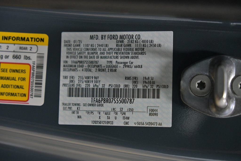 Used 2025 Ford Mustang Dark Horse w/ Security Package RWD image 68