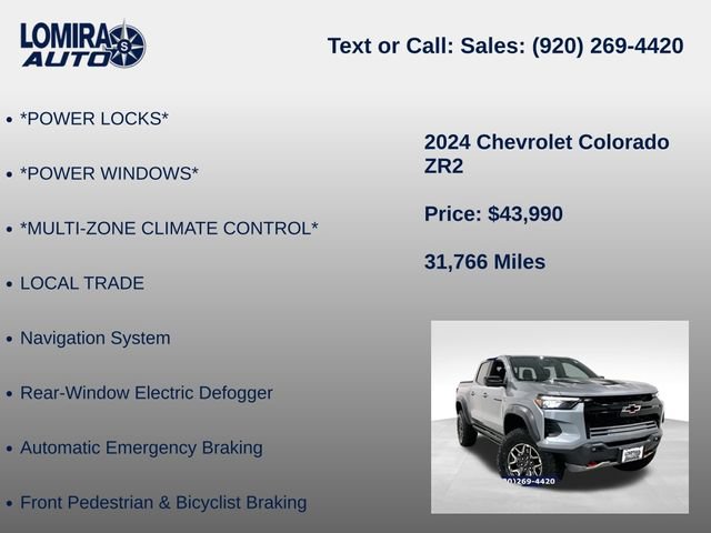 Used 2024 Chevrolet Colorado ZR2 w/ ZR2 Convenience Package III AWD/4WD image 27