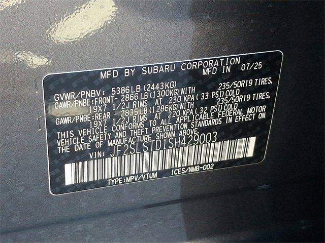 New 2025 Subaru Forester Touring image 24