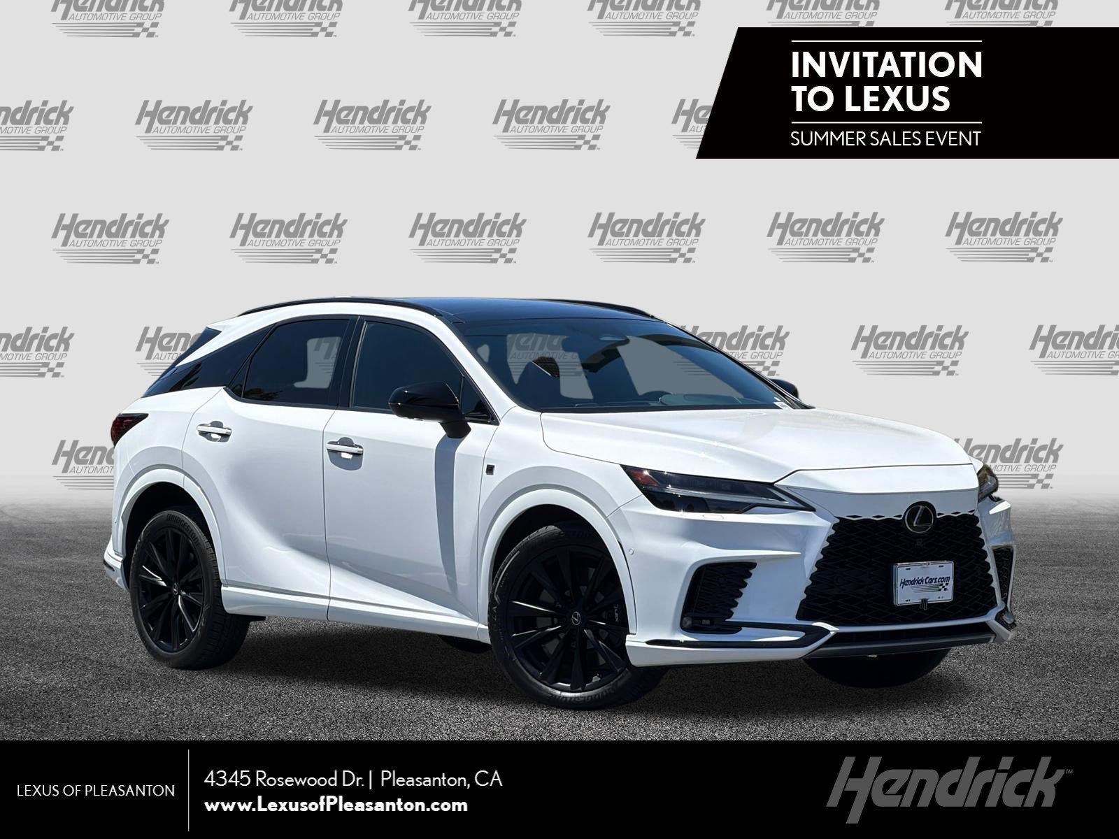 Certified 2024 Lexus RX 500h F Sport w/ Convenience Package