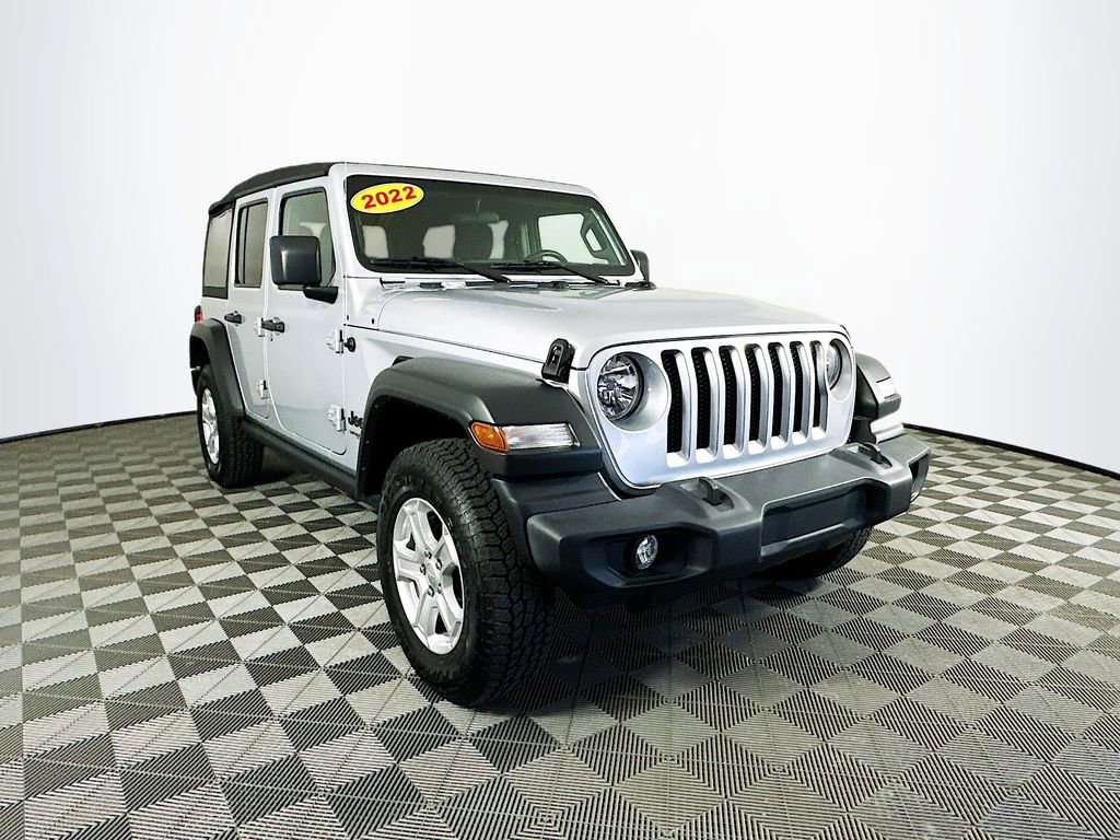 Certified 2022 Jeep Wrangler Unlimited Sport image 2