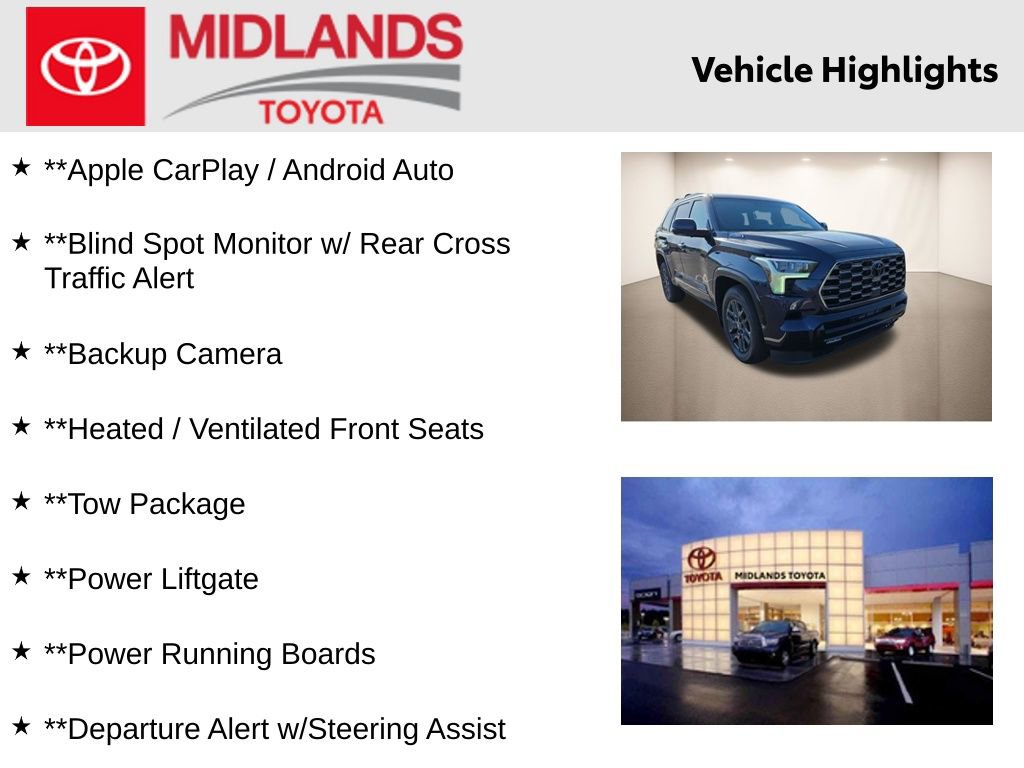 Used 2025 Toyota Sequoia Platinum video 2