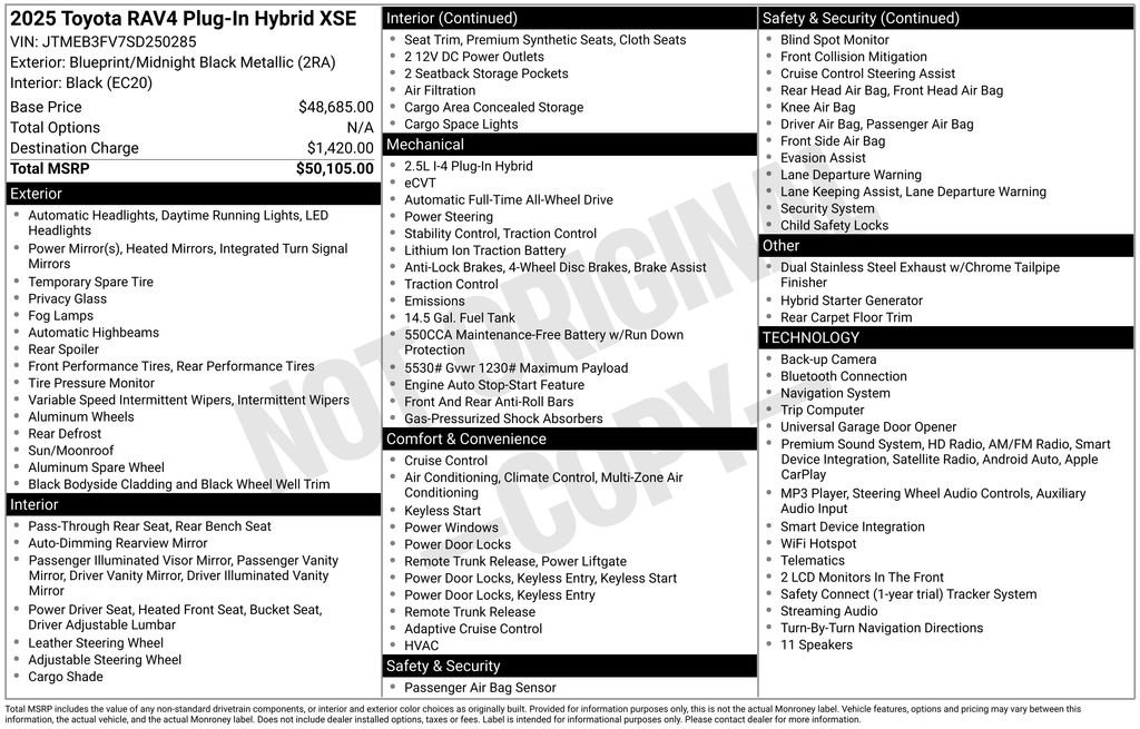 Certified 2025 Toyota RAV4 XSE AWD/4WD image 33