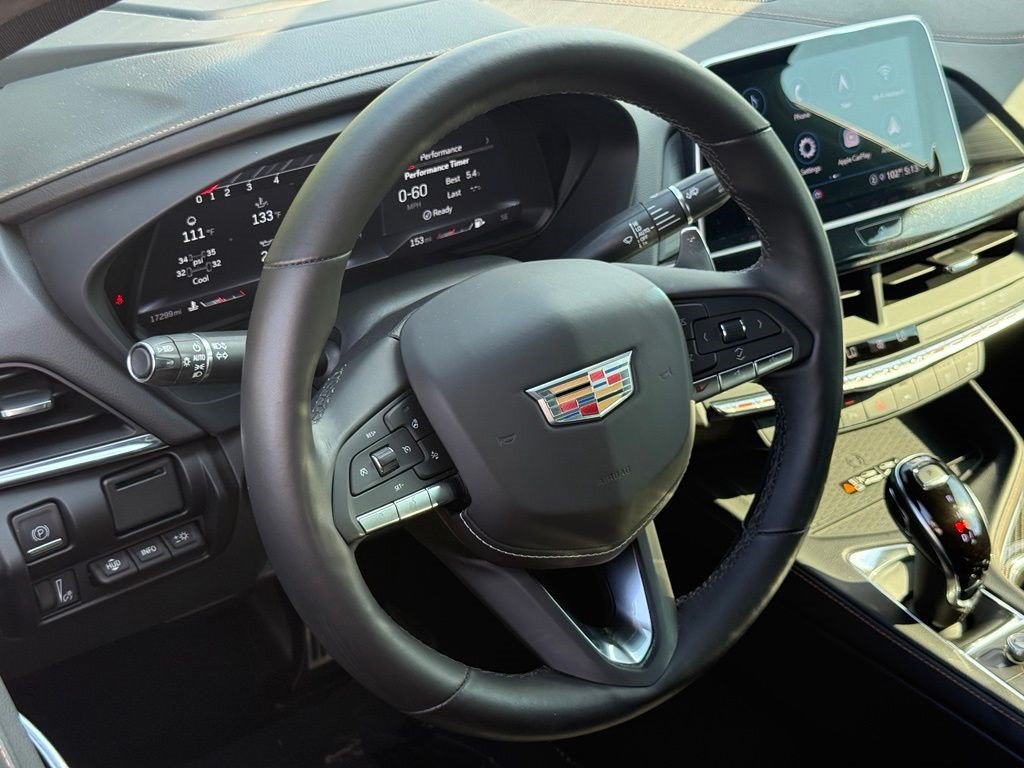 Certified 2024 Cadillac CT4 V w/ Navigation Package RWD image 18