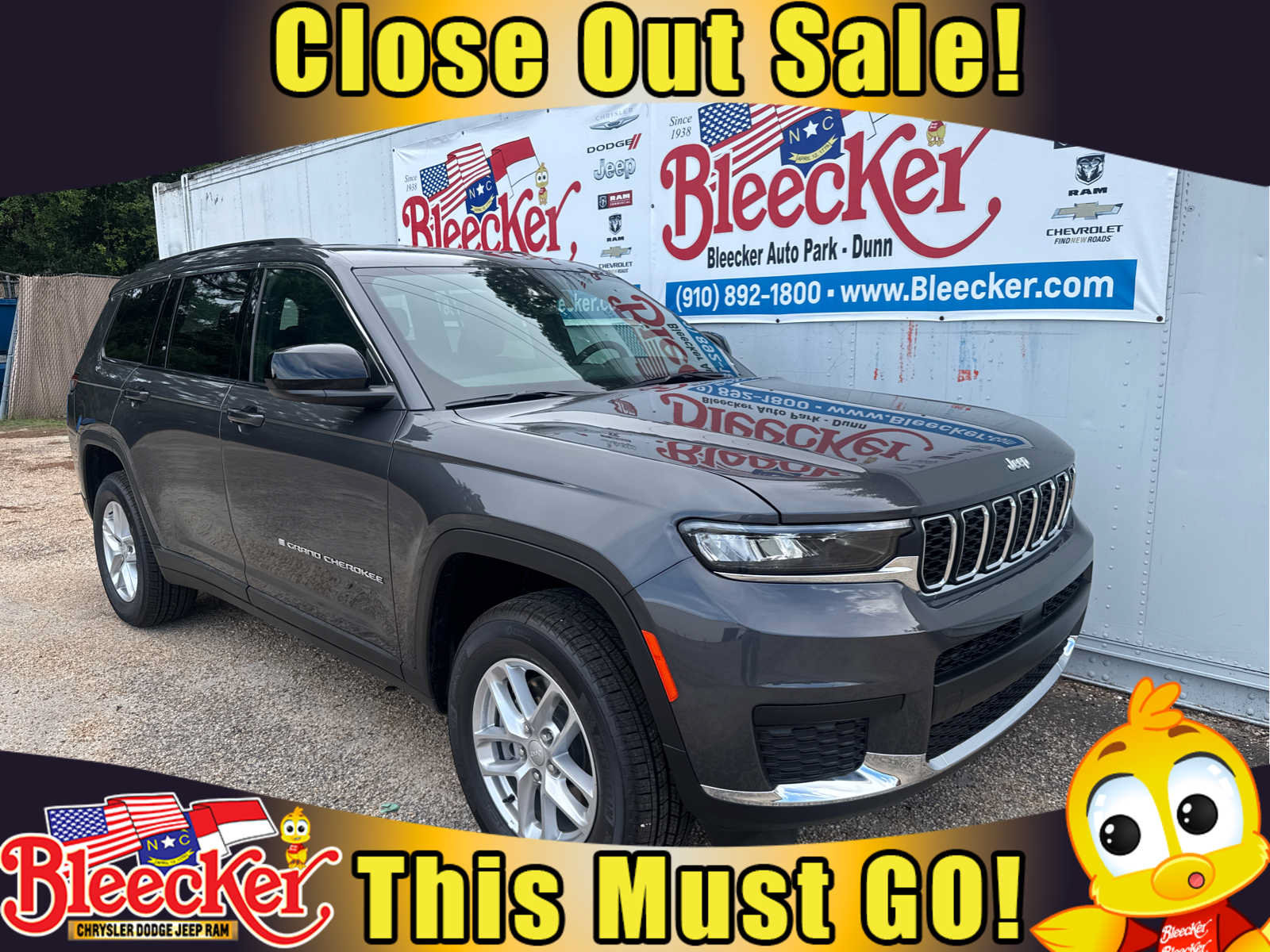 New 2026 Jeep Grand Cherokee L Laredo w/ Trailer Tow Package
