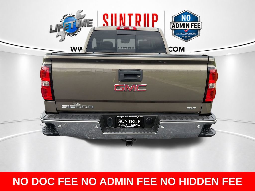 Used 2015 GMC Sierra 1500 SLT w/ SLT Crew Cab Value Package AWD/4WD image 5