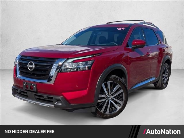 Used 2024 Nissan Pathfinder Platinum w/ Cargo Package FWD video 1