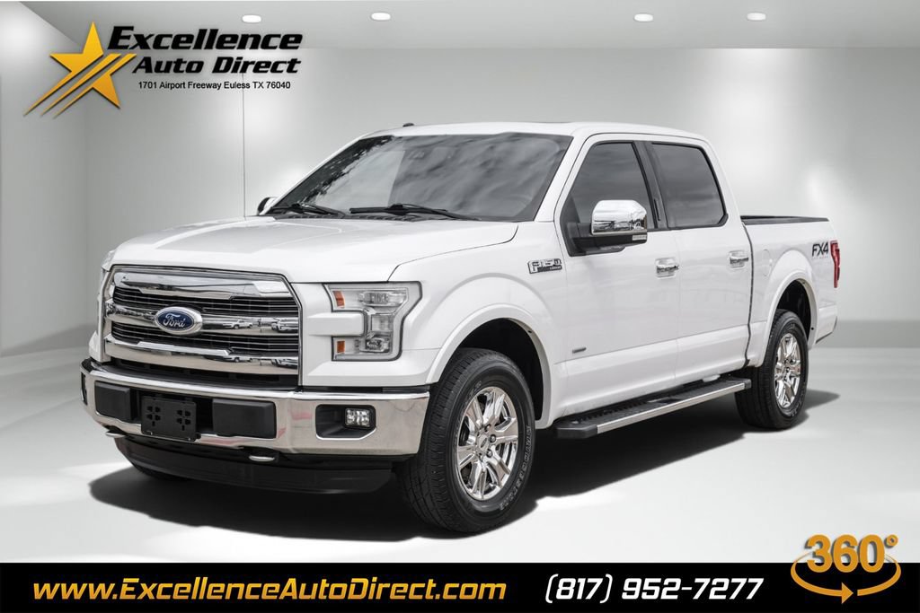 Used 2016 Ford F150 Lariat w/ Equipment Group 502A Luxury AWD/4WD image 1