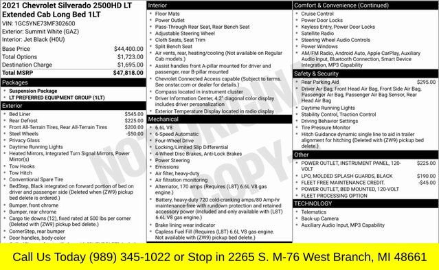 Used 2021 Chevrolet Silverado 2500 LT image 3