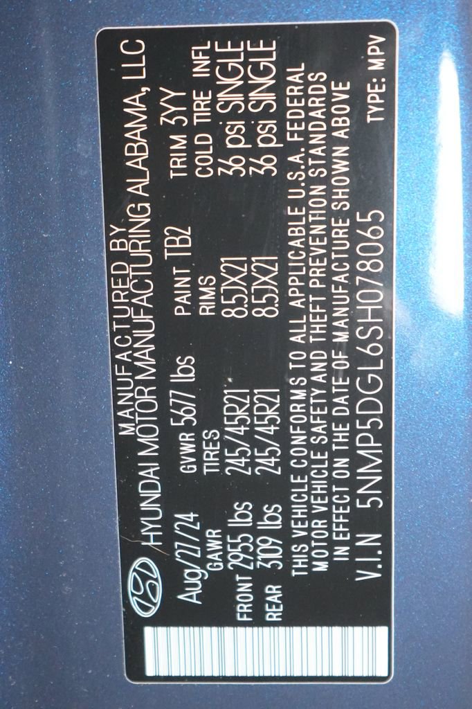 Used 2025 Hyundai Santa Fe Calligraphy image 55