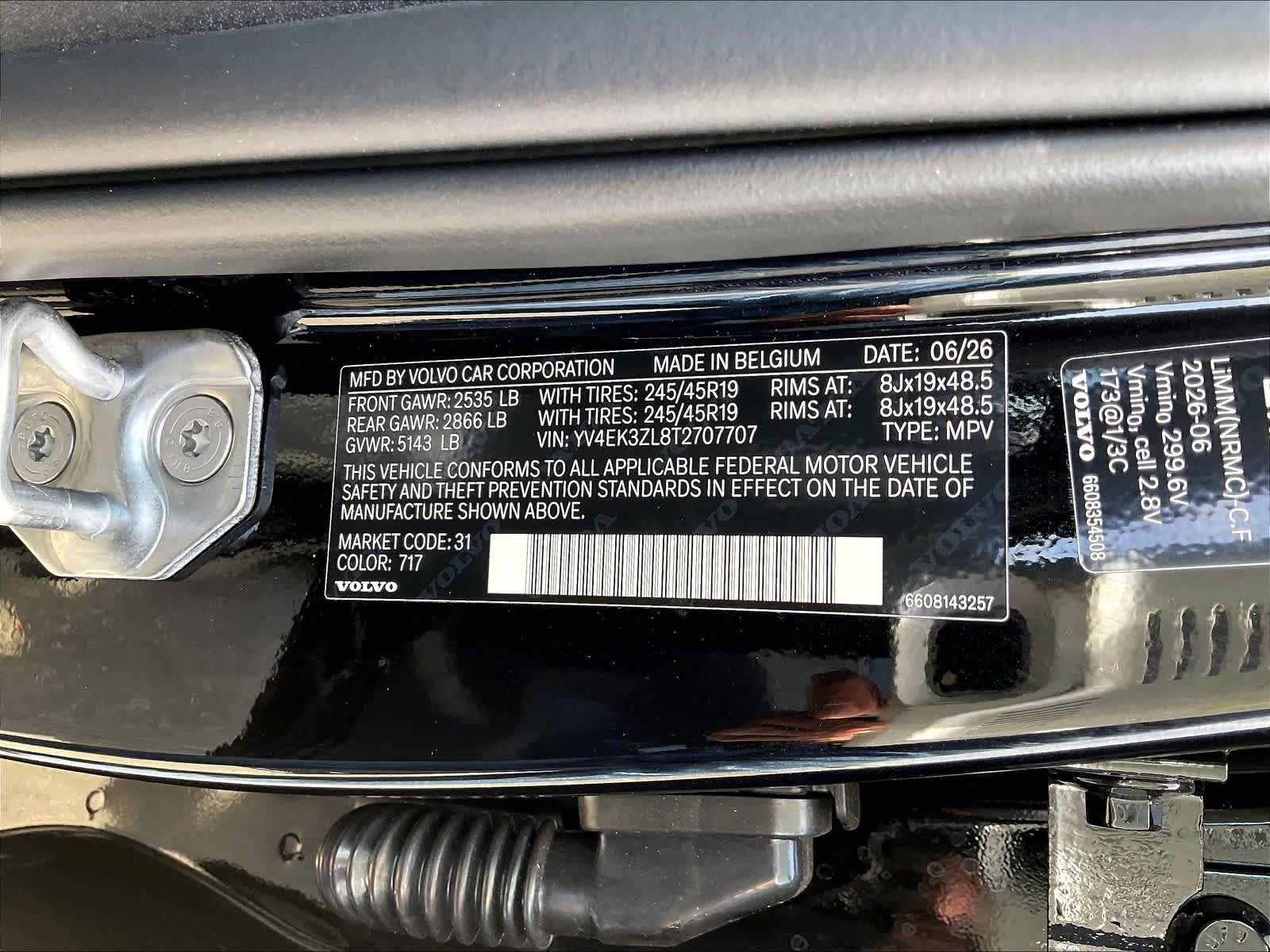 New 2026 Volvo EX30 Ultra w/ Protection Package AWD/4WD image 36