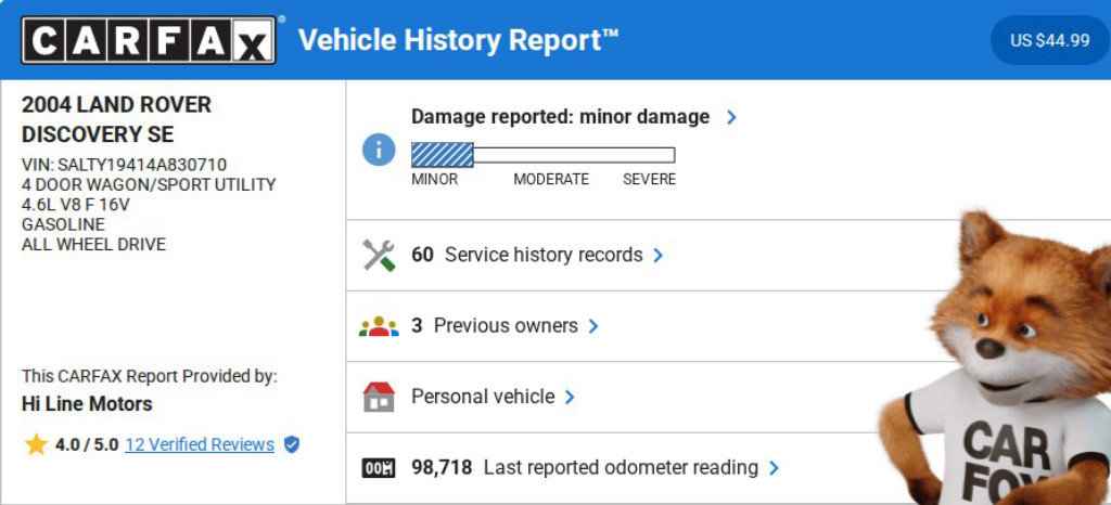 Used 2004 Land Rover Discovery SE image 70