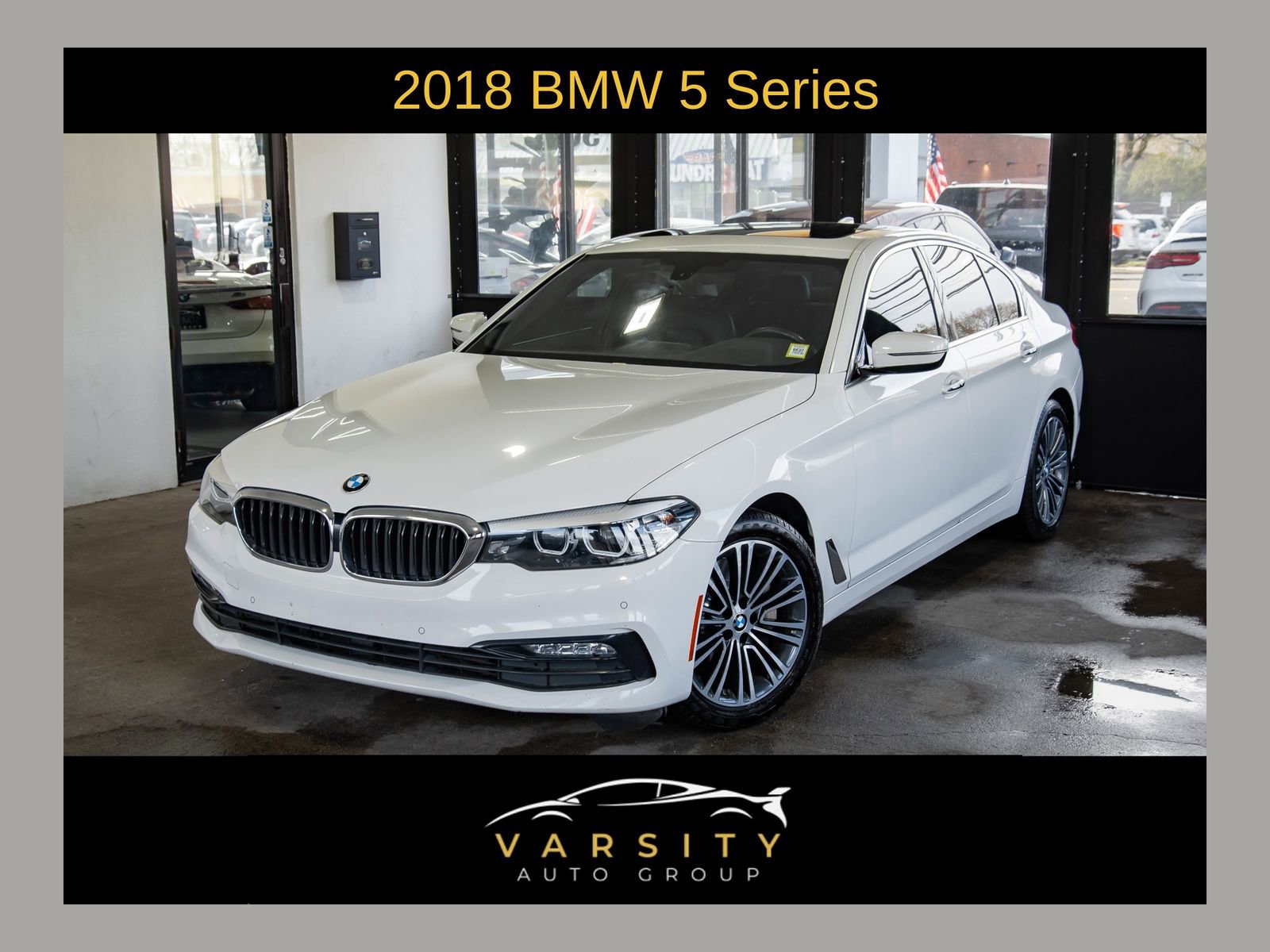 Used 2018 BMW 530i w/ Premium Package