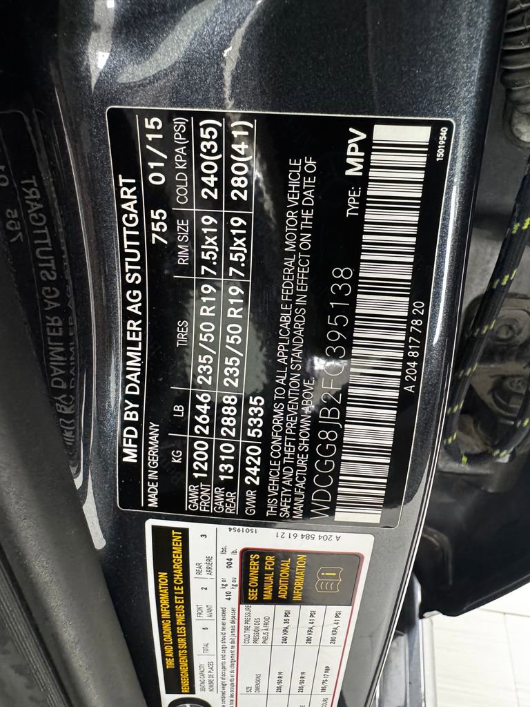 Used 2015 Mercedes-Benz GLK 350 4MATIC image 40