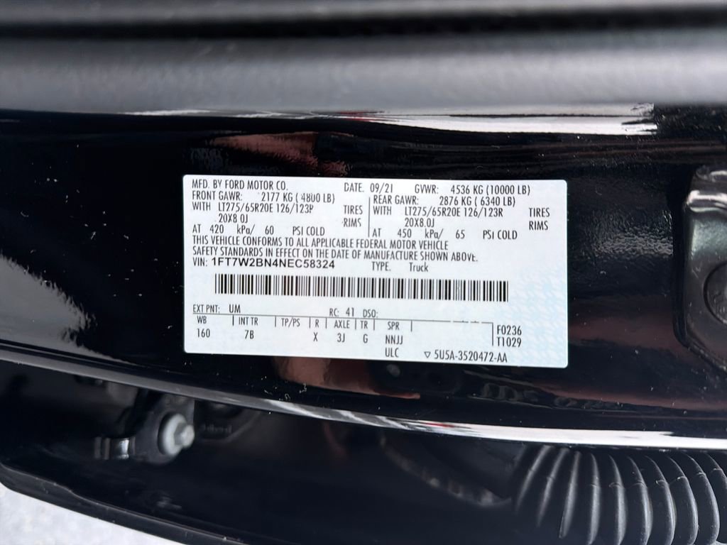 Used 2022 Ford F250 Platinum w/ FX4 Off-Road Package image 30