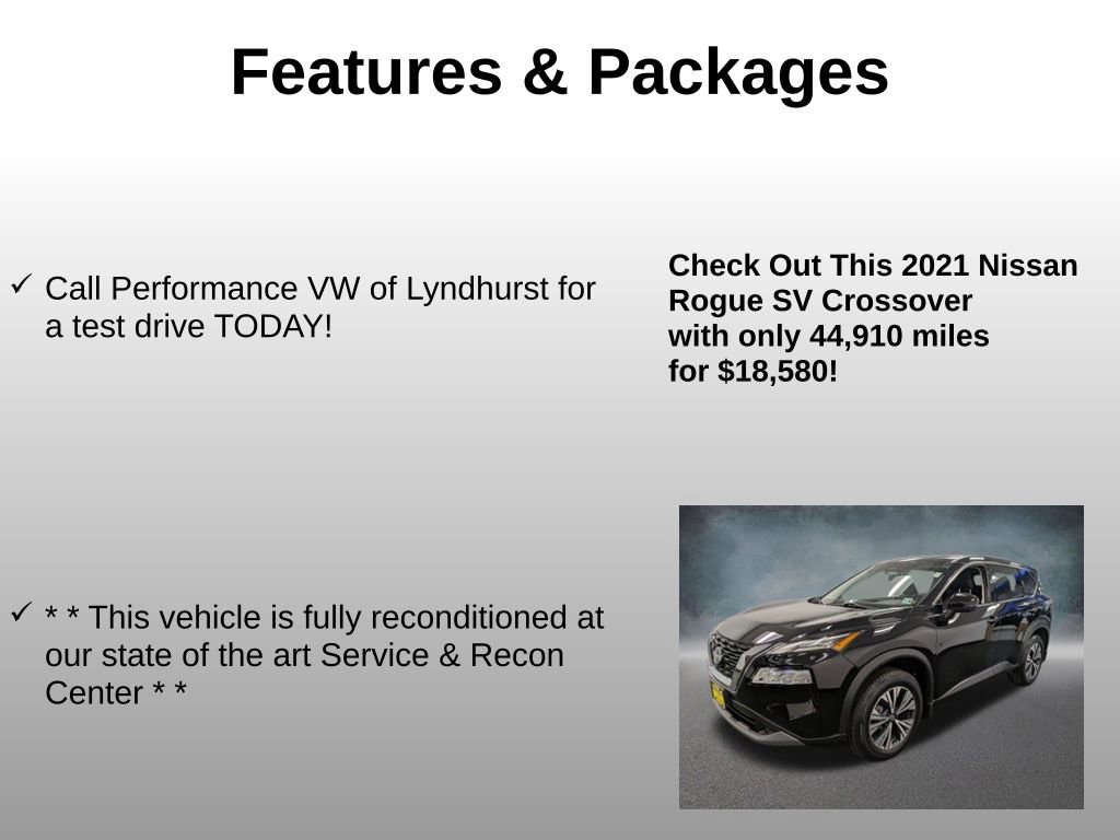 Used 2021 Nissan Rogue SV image 4