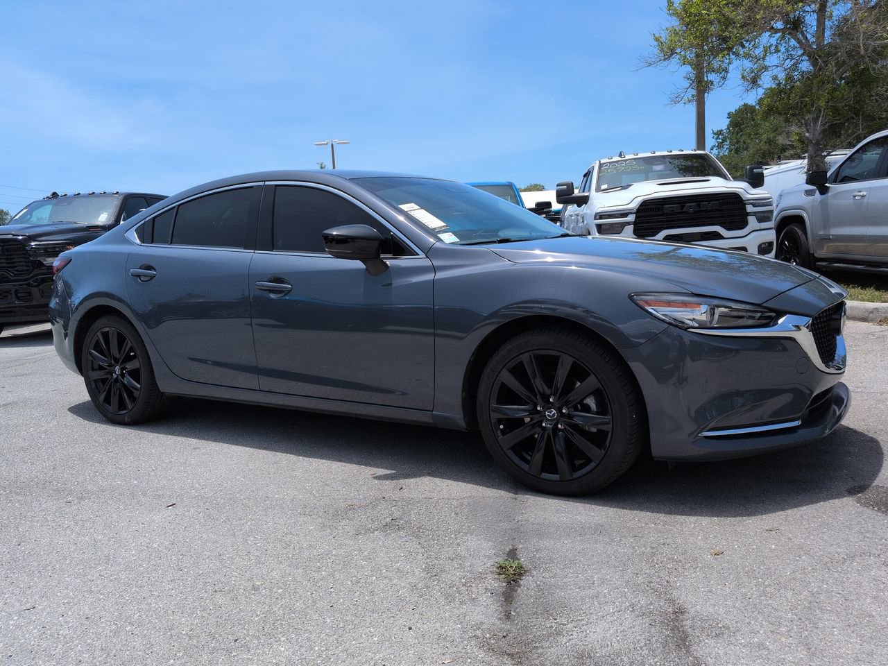 Used 2021 MAZDA MAZDA6 Carbon Edition FWD image 2