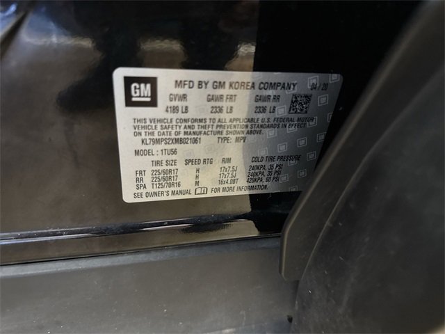 Certified 2021 Chevrolet TrailBlazer LT w/ Premium Seating Package image 28