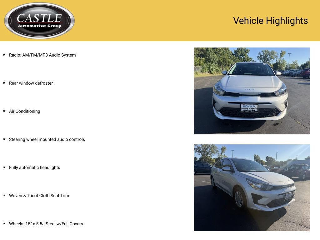 Used 2023 Kia Rio LX FWD image 4