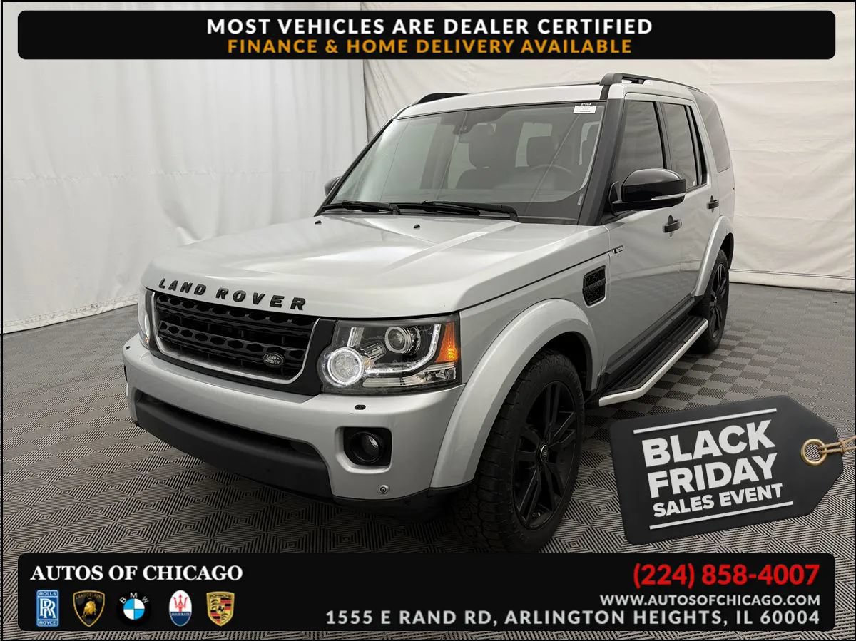 Used 2016 Land Rover LR4 HSE Silver Edition AWD/4WD image 1