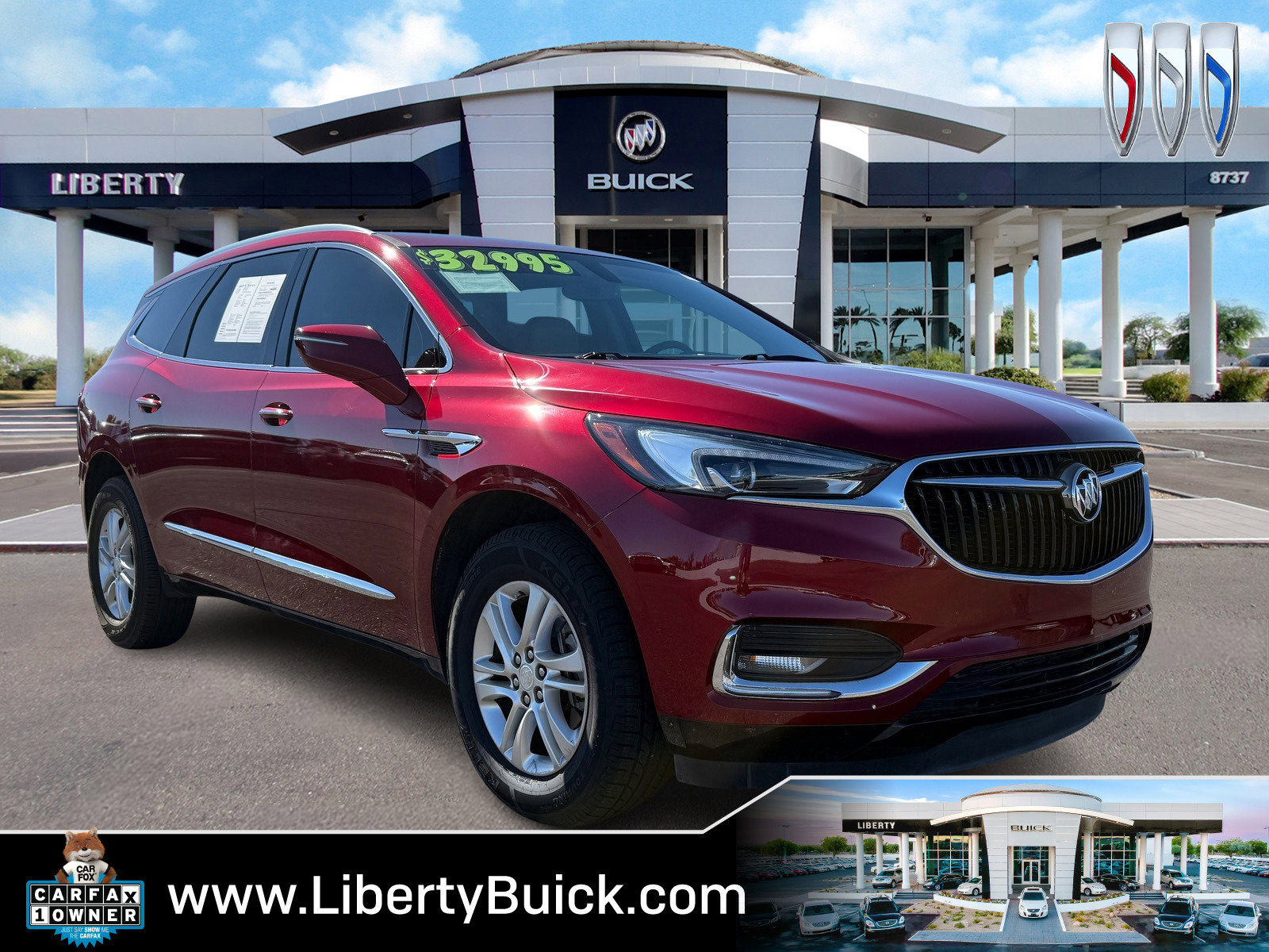 Used 2020 Buick Enclave Essence w/ Trailering Package, 5000 lbs.