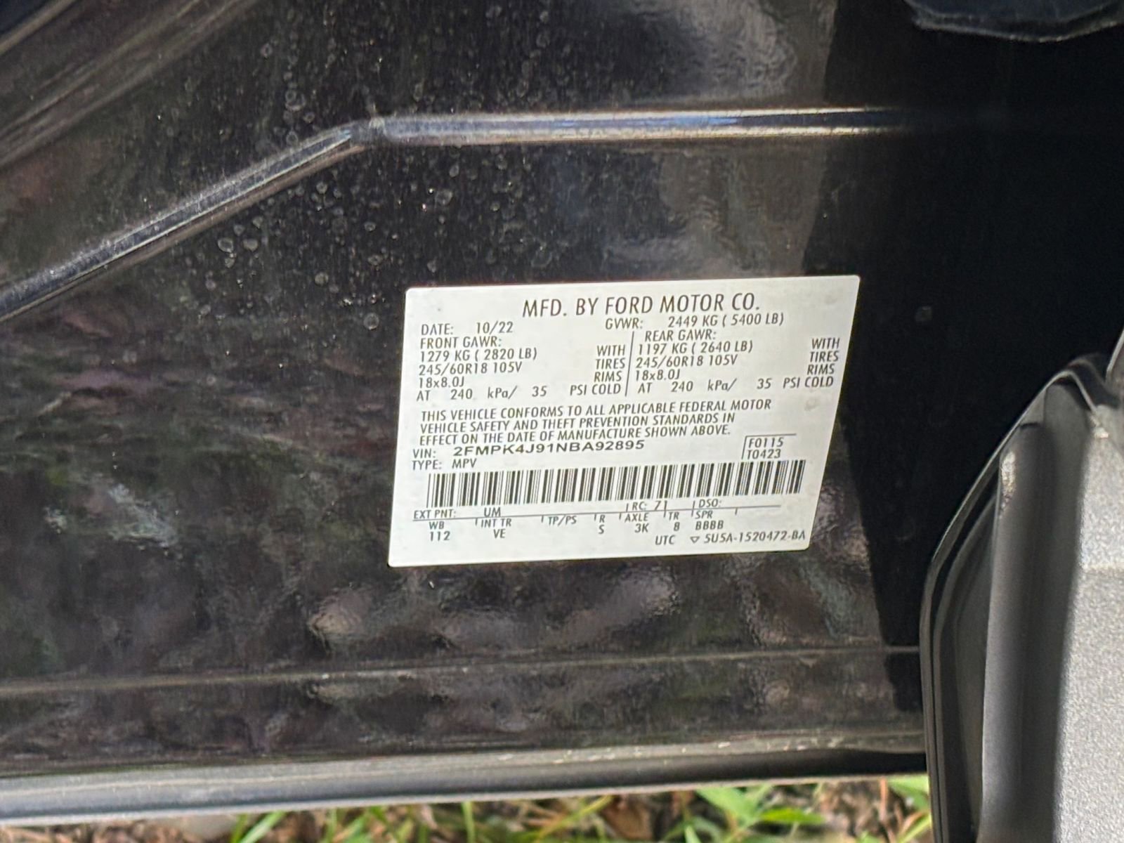 Used 2022 Ford Edge SEL image 29