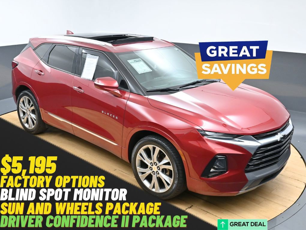 Used 2019 Chevrolet Blazer Premier w/ Sun and Wheels Package
