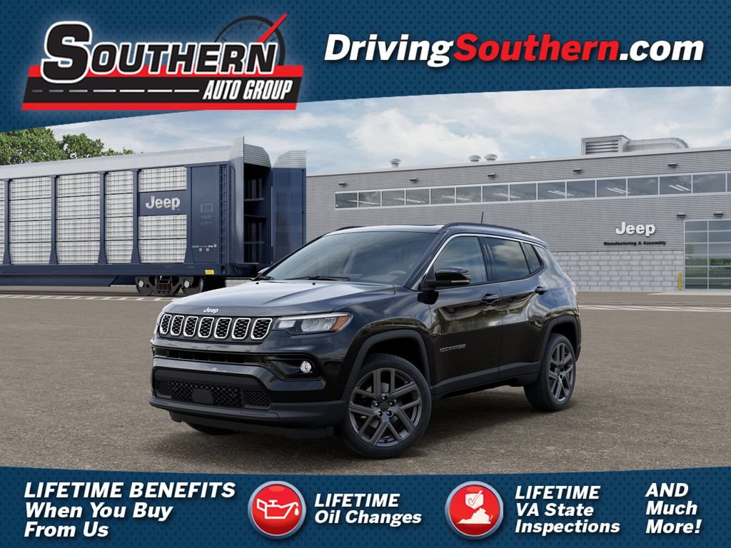 New 2026 Jeep Compass Limited w/ Sun, Sound & Navigation Group AWD/4WD 360° Tour