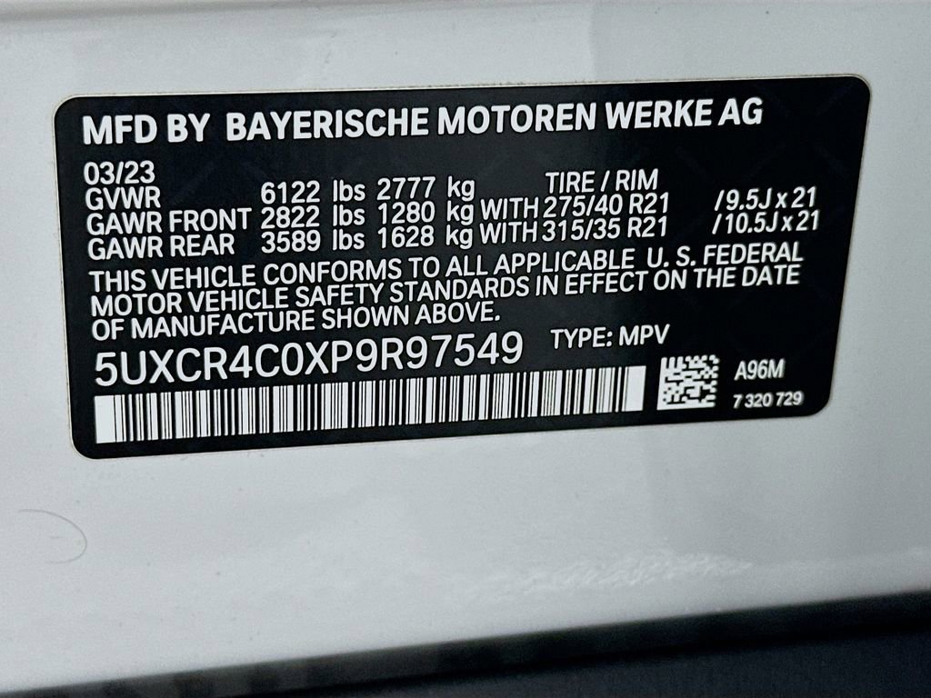 Certified 2023 BMW X5 sDrive40i w/ Climate Comfort Package image 33