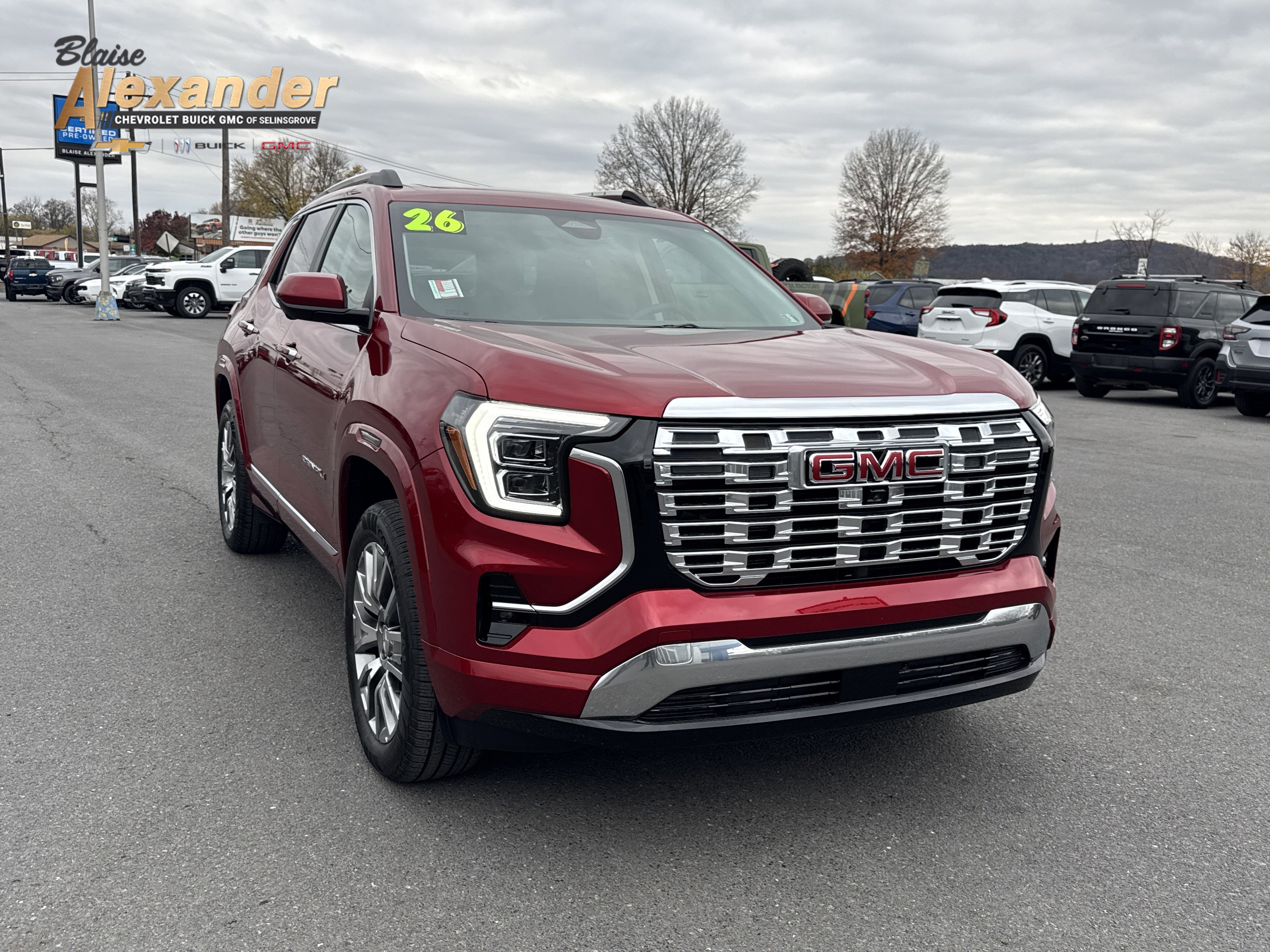 New 2026 GMC Terrain Denali