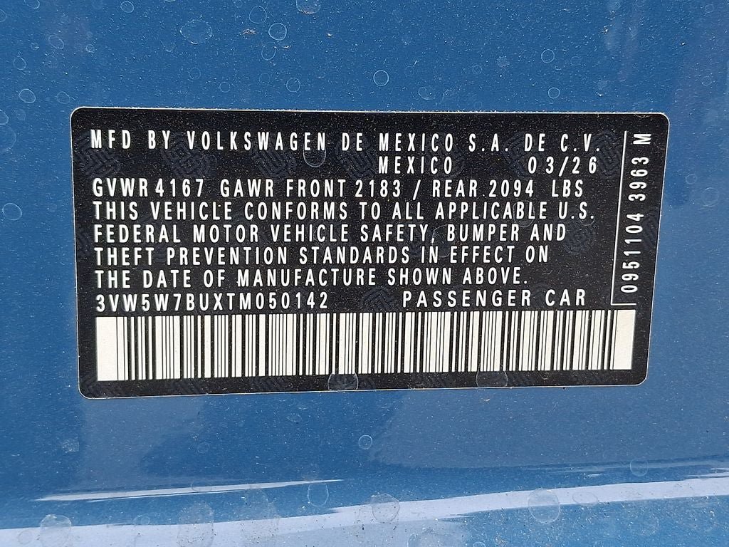 New 2026 Volkswagen Jetta S FWD image 17