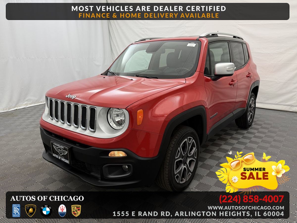Used 2017 Jeep Renegade Limited image 1
