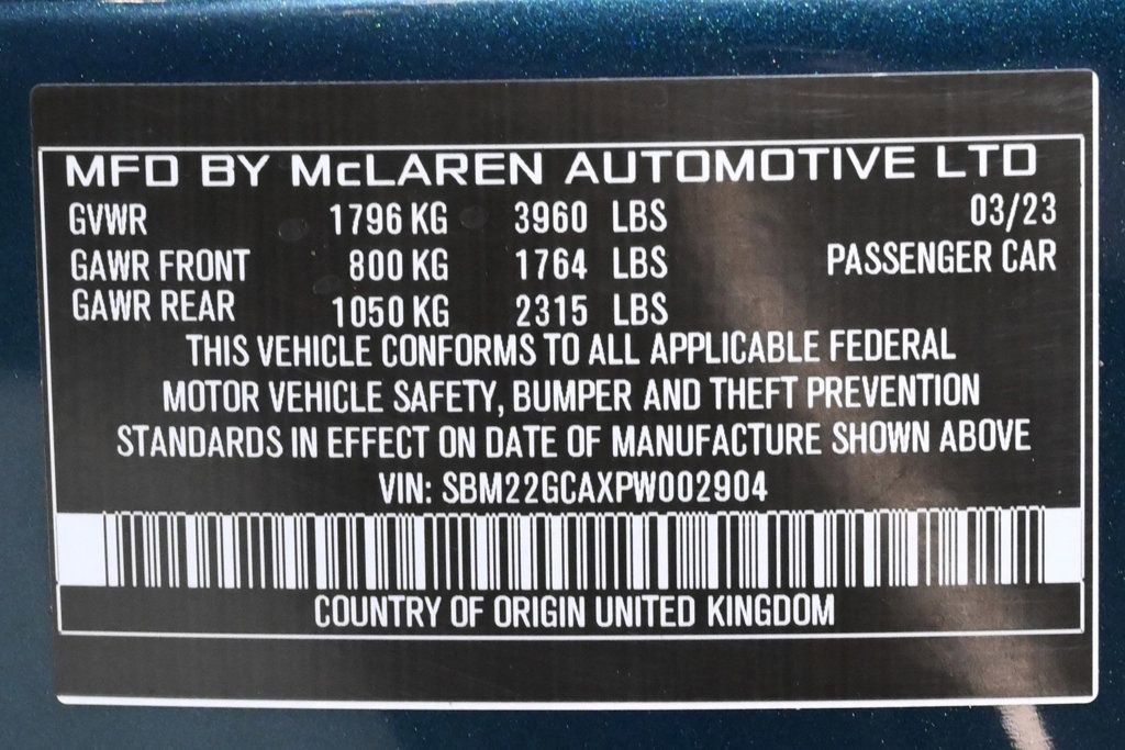 Used 2023 McLaren GT image 26