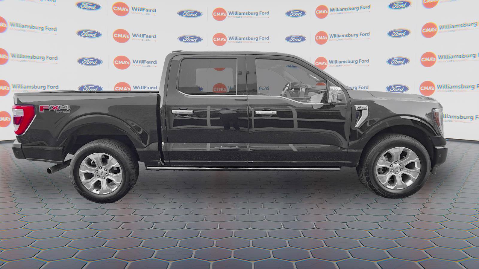 Used 2021 Ford F150 Platinum w/ Equipment Group 701A High image 3