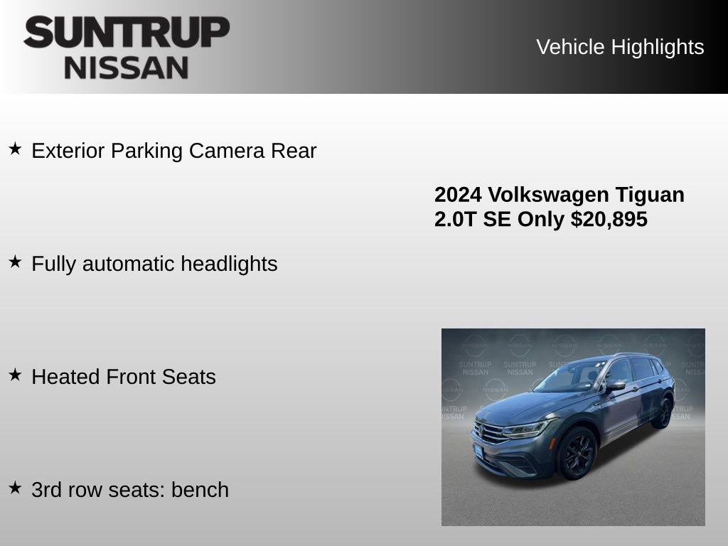 Used 2024 Volkswagen Tiguan SE FWD image 15