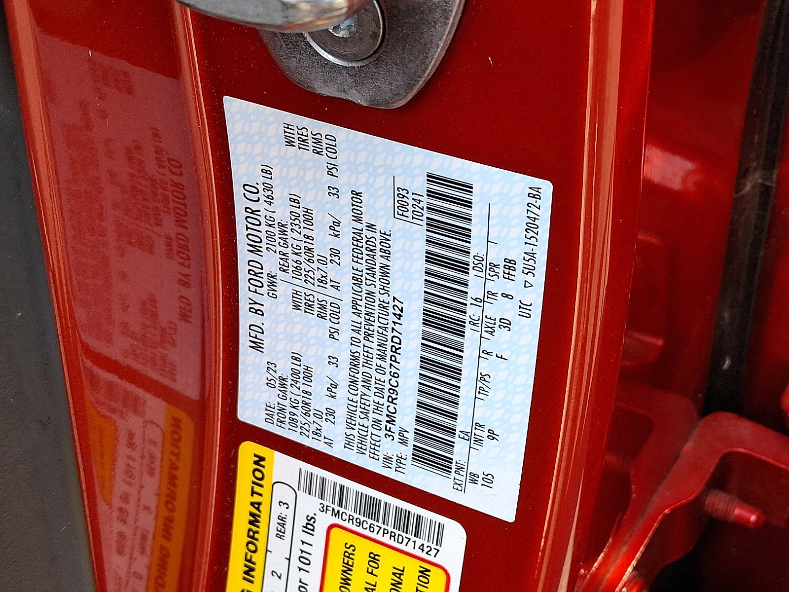 Used 2023 Ford Bronco Sport Outer Banks w/ Tech Package image 30