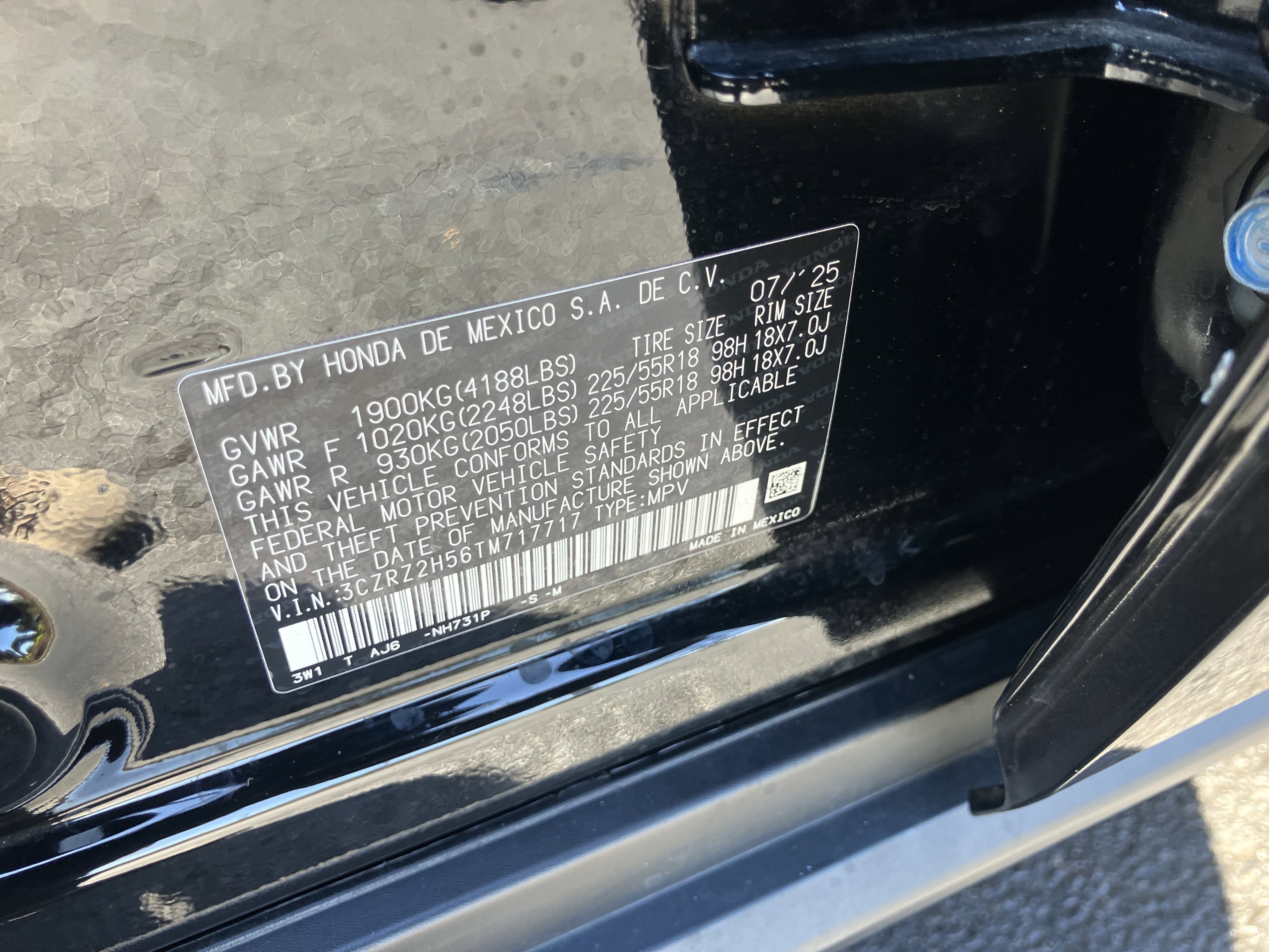 Used 2026 Honda HR-V Sport image 36