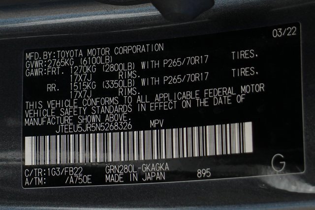 Used 2022 Toyota 4Runner SR5 image 47