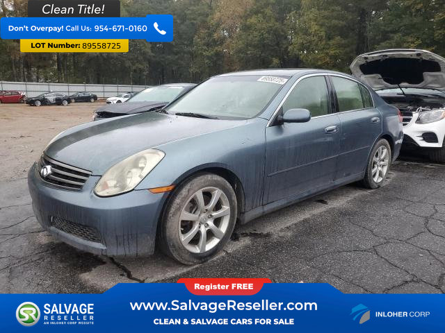 Used 2005 INFINITI G35 Sedan
