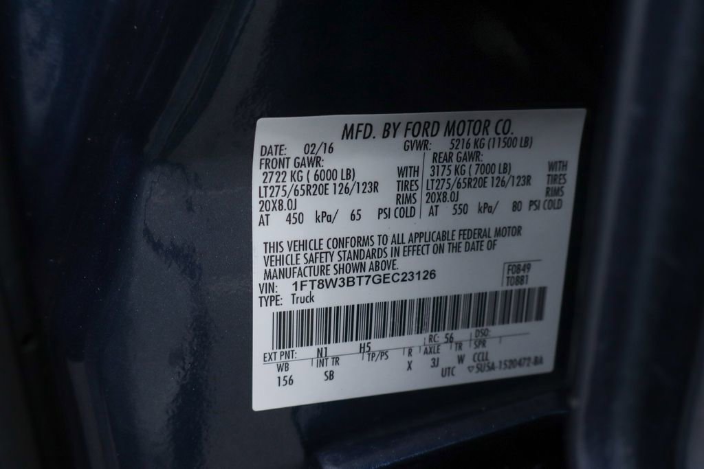 Used 2016 Ford F350 King Ranch w/ King Ranch w/Chrome Package AWD/4WD image 63