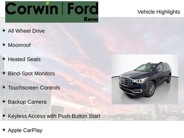Used 2019 GMC Acadia SLT AWD/4WD image 8
